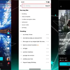 Stwórz pokaz slajdów na TikTok: Zdjęcia, szablony i CapCut