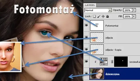 Photoshop: Dodaj zdjęcie jako warstwę 3 metody i triki eksperta