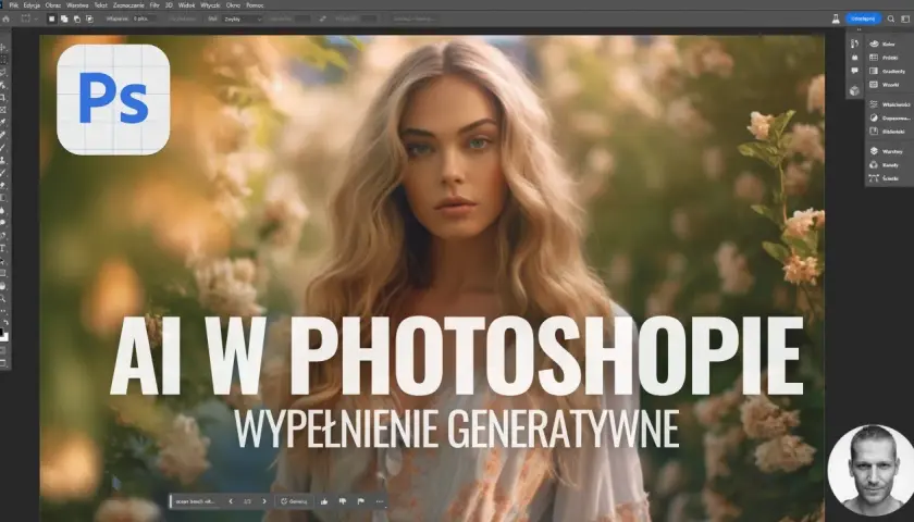 Photoshop dla początkujących: Obróbka zdjęć krok po kroku z AI