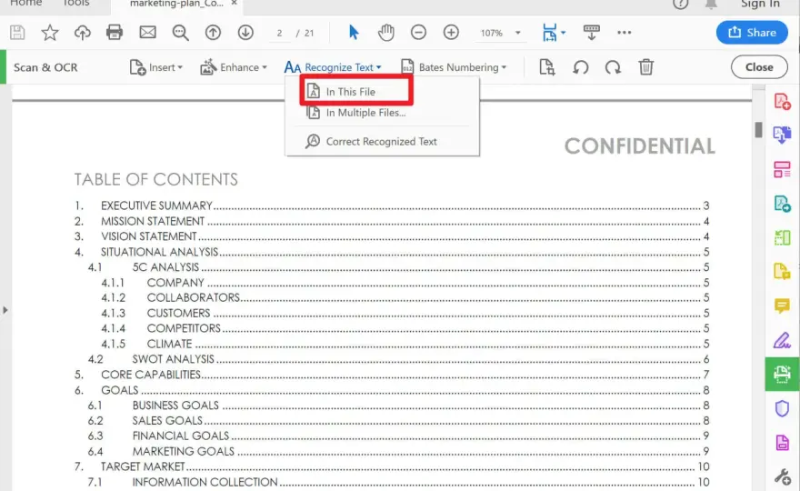 OCR w Adobe - jak zrobić z skanu przeszukiwalny PDF?