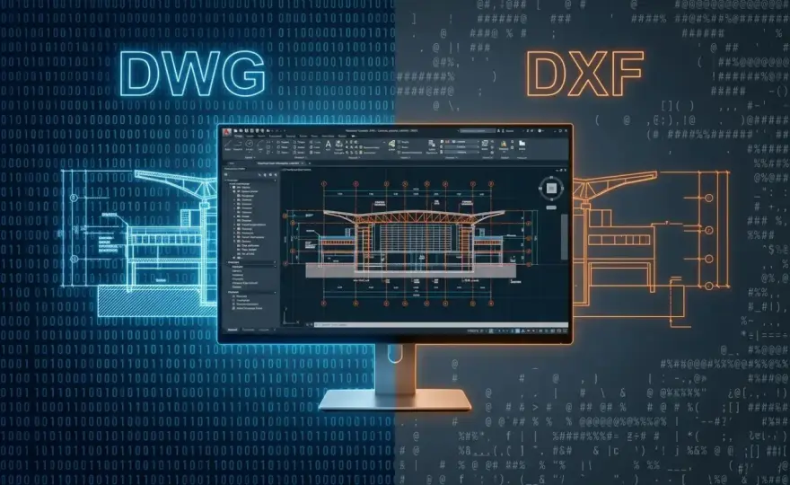 DXF w CAD - kiedy działa najlepiej i na co uważać