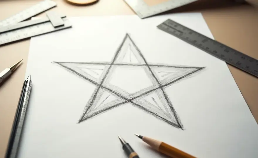 Gwiazda w grafice - jak dobrać formę, która działa?