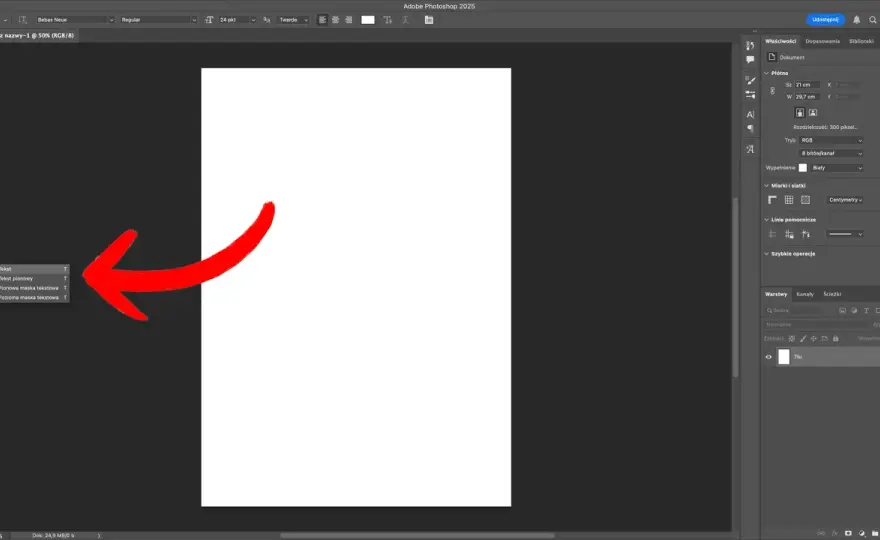 Jak wyjustować tekst w Photoshopie? Krok po kroku do perfekcji!