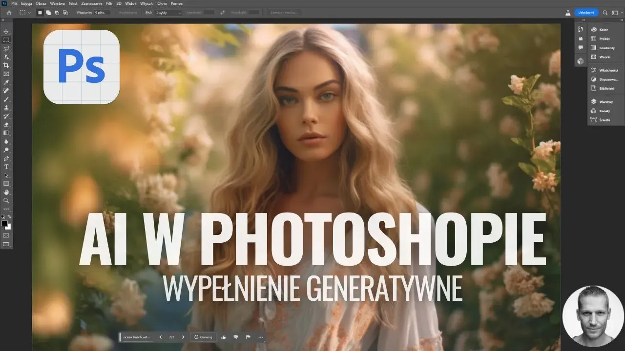 Photoshop dla początkujących: Obróbka zdjęć krok po kroku z AI