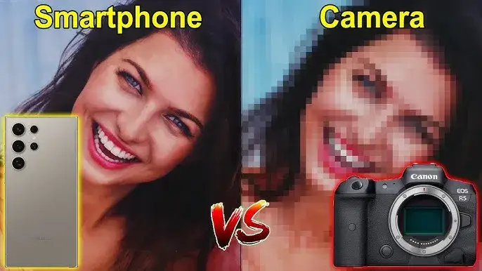 porównanie zdjęć smartfon aparat