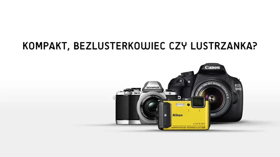 różnice lustrzanka bezlusterkowiec kompakt