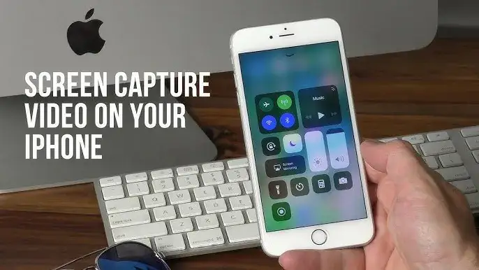 iPhone screenshot z filmu